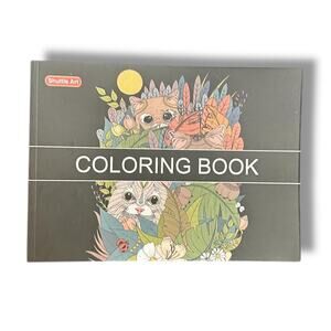Shuttle Art Coloring Book with Animal Design